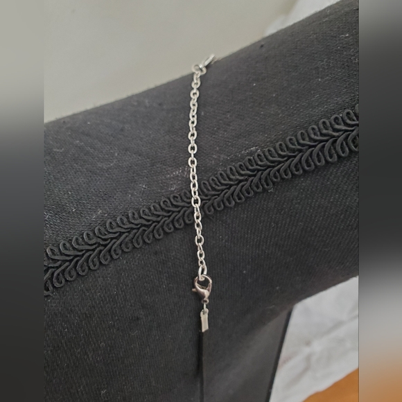 😀 HAND CRAFTED faux succulent necklace with beads buttons wood base - Picture 7 of 8